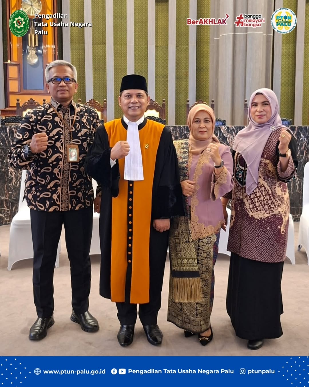 Jakarta, 23 Oktober 2025Wakil Ketua Pengadilan Tata Usaha Negara Palu bapak Dedy Kurniawan, S.H